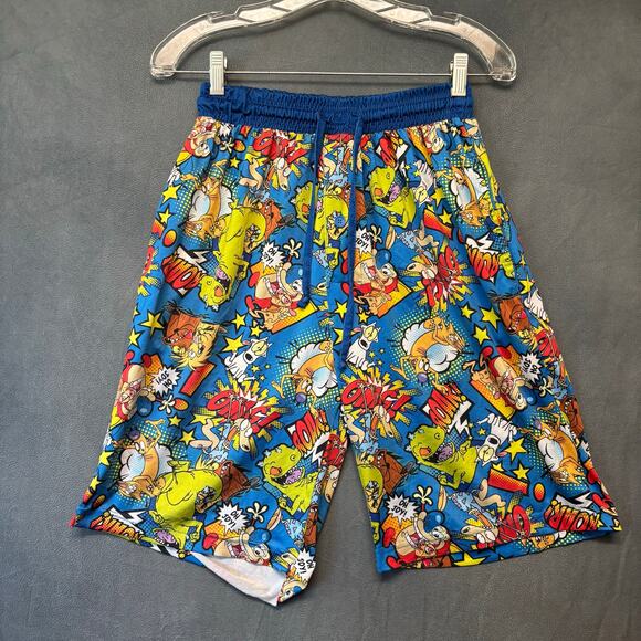 Nickelodeon Cartoon Network Lounge Shorts Rugrats Ren Stimpy CatDog Reptar Retro - Picture 1 of 16